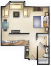 Floorplan graphic