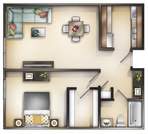 Floorplan graphic