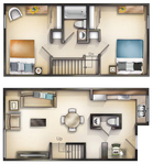 Walnut 2 Bedroom TH
